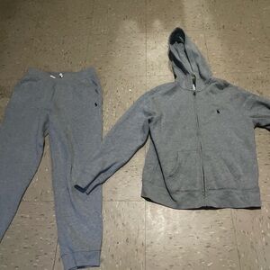 Polo set grey